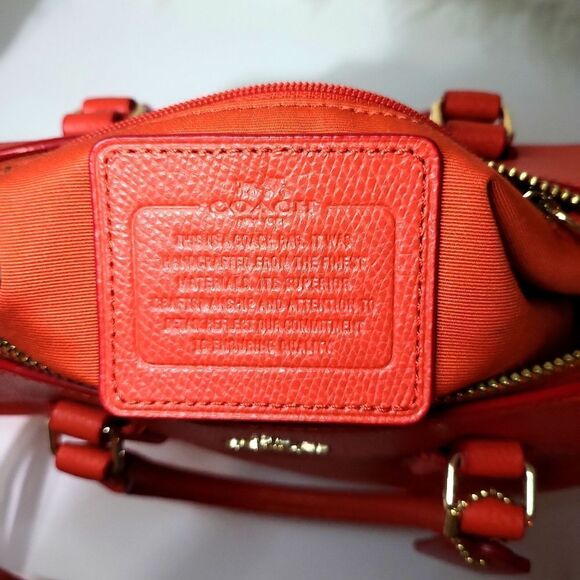 EUC COACH Mini Bennett satchel purse/crossbody, no call outs! Authentic COACH! - Picture 8 of 13